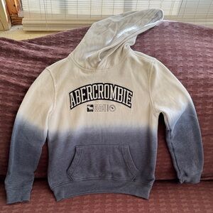 Abercrombie Kids navy and white Hoodie pullover